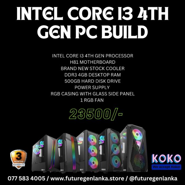 January Pc Builds- Customizable Intel Pc Builds with 3 Months Warranty - Image 6