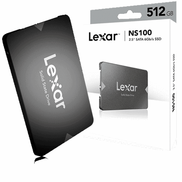 LEXAR® NS100 512GB SSD ( 3 YEARS WARRANTY )